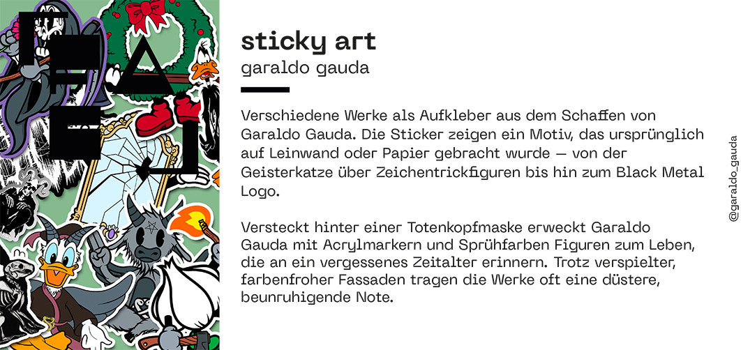 Sticky art von geraldo gauda