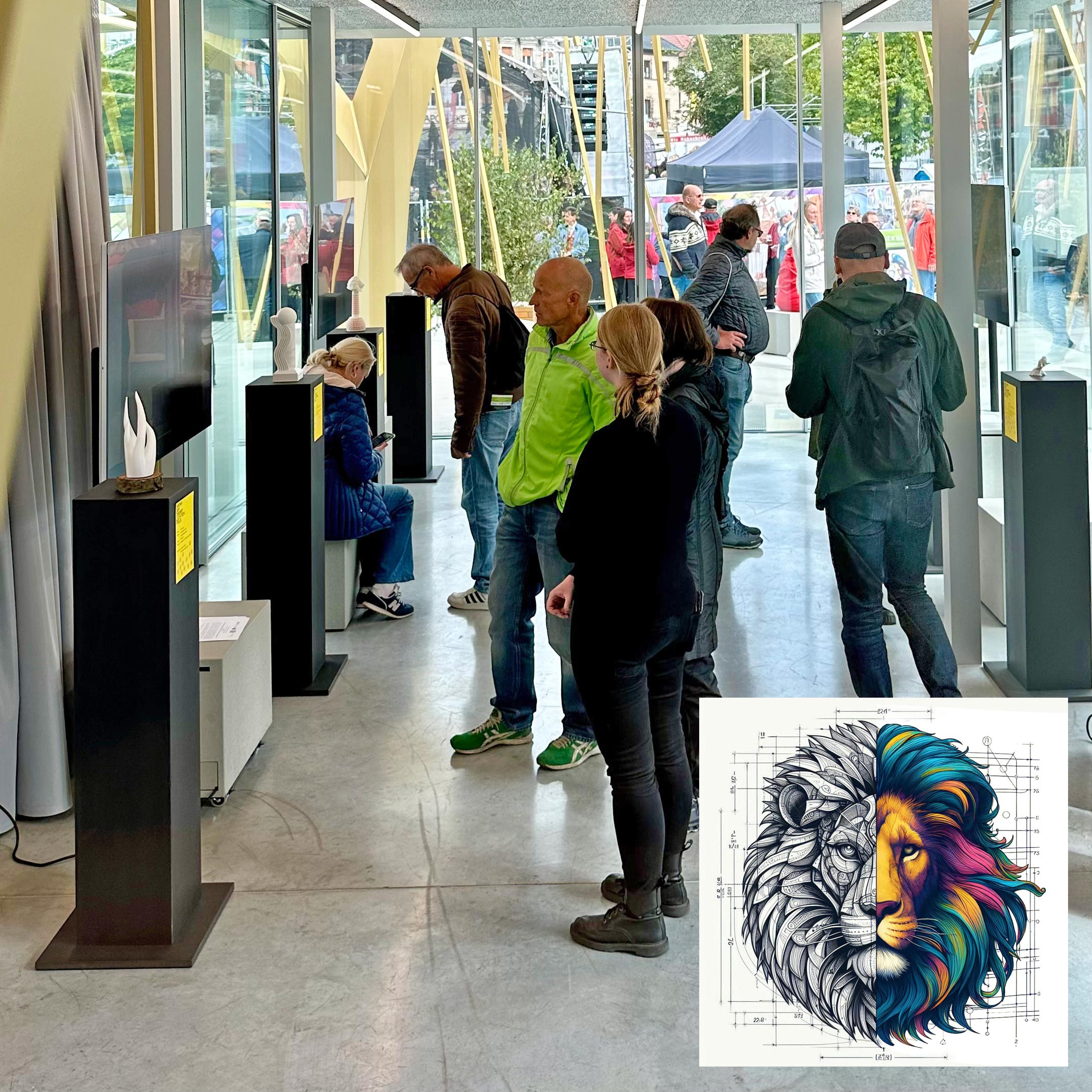 The exhibition runs during the Weaving Culture Festival 2024.