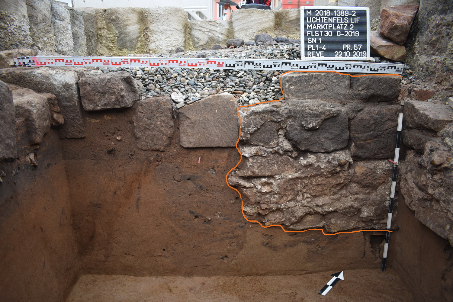 Archäologische Grabungen auf dem Areal Marktplatz 2