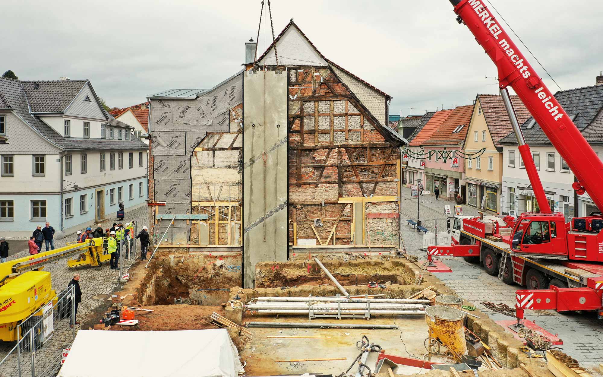 Archiv der Zukunft Baustelle