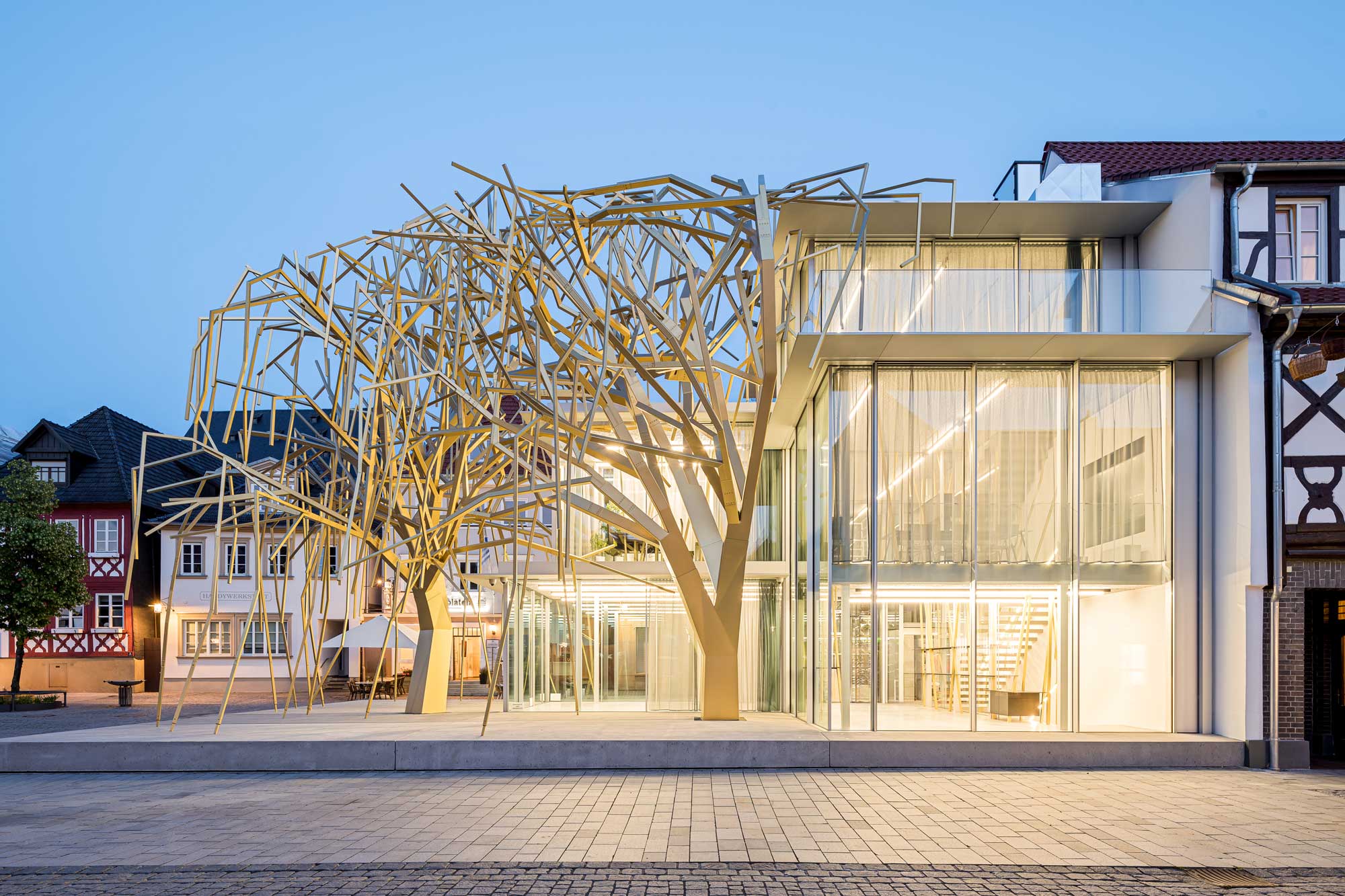 Archiv der zukunft Lichtenfels Außenansicht